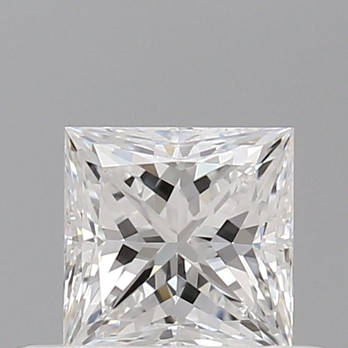 0.44 carat D-VVS1 Natūralus Princess Deimantas (1)