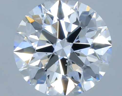 0.57 carat D-SI1 Excellent cut Natūralus Round Deimantas (1)