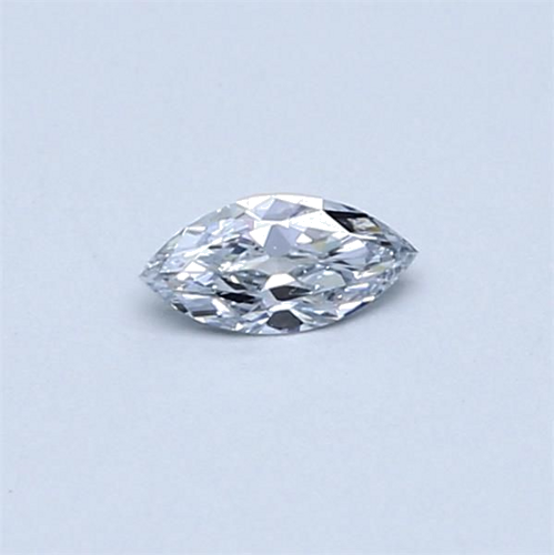 0.15 carat Fancy Light Blue-SI1 Natūralus Marquise Deimantas (1)
