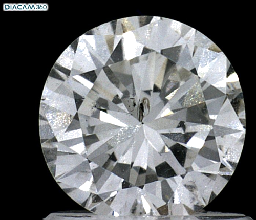 0.96 carat H-SI2 Very Good cut Natūralus Round Deimantas (1)