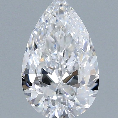 0.55 carat E-VS1 Natūralus Pear Deimantas (1)