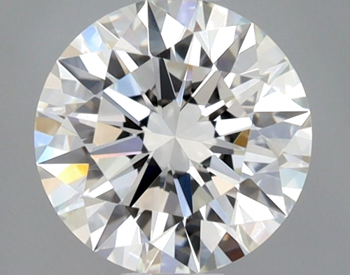 0.5 carat H-VVS2 Excellent cut Natūralus Round Deimantas (1)