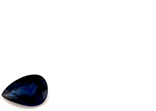 0.48 carat BLUE Pear Safyras (1)