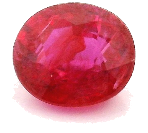 0.43 carat RED Oval Rubinas (1)