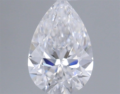 0.3 carat D-VVS1 Natūralus Pear Deimantas (1)