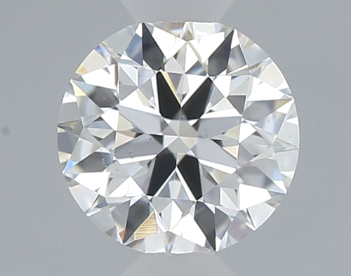 0.45 carat F-SI1 Excellent cut Natūralus Round Deimantas (1)