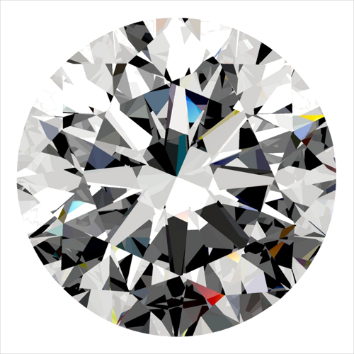 0.4 carat G-VS2 Very Good cut Natūralus Round Deimantas (1)
