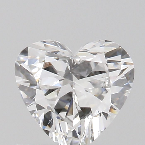 0.5 carat E-VVS2 Natūralus Heart Deimantas (1)