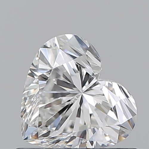 0.7 carat G-VS1 Natūralus Heart Deimantas (1)