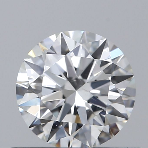 0.46 carat F-SI2 Excellent cut Natūralus Round Deimantas (1)