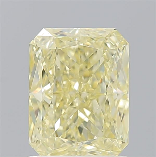 1.57 carat Fancy Yellow-VS2 Natūralus Radiant Deimantas (1)