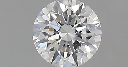 0.5 carat F-IF Excellent cut Natūralus Round Deimantas (1)