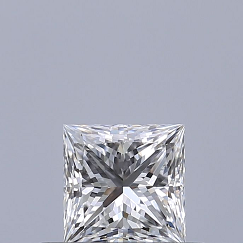 0.42 carat E-VVS1 Natūralus Princess Deimantas (1)