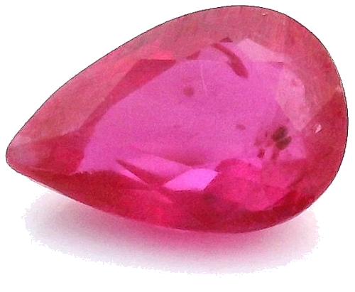 0.56 carat RED Pear Rubinas (1)