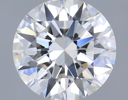 0.55 carat F-VVS1 Excellent cut Natūralus Round Deimantas (1)