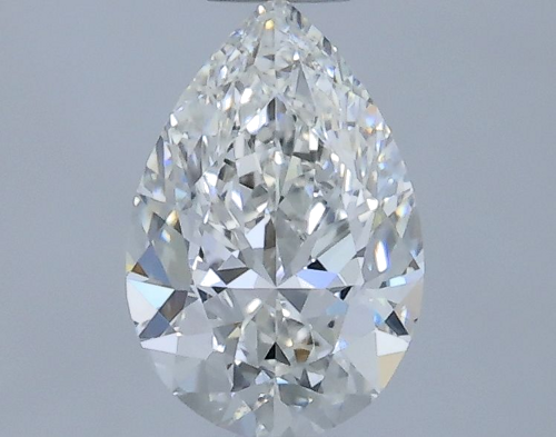 0.4 carat G-VS2 Natūralus Pear Deimantas (1)