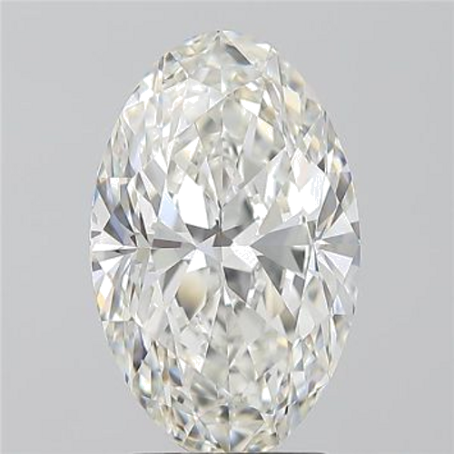 2.52 carat H-VS1 Natūralus Oval Deimantas (1)