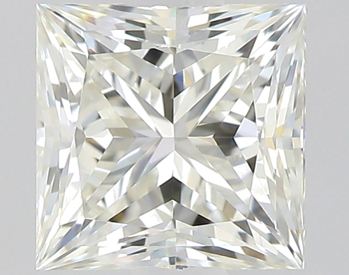 0.56 carat K-VVS2 Natūralus Princess Deimantas (1)