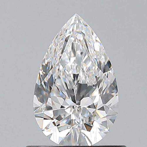 0.7 carat E-VS1 Natūralus Pear Deimantas (1)