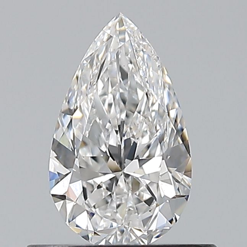 0.52 carat E-VS1 Natūralus Pear Deimantas (1)