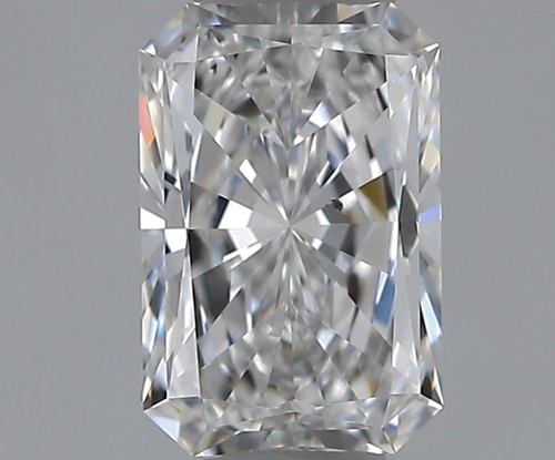 0.5 carat D-SI1 Natūralus Radiant Deimantas (1)