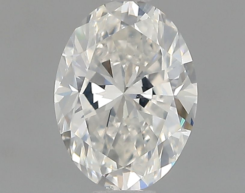 1.0 carat G-SI1 Natūralus Oval Deimantas (1)