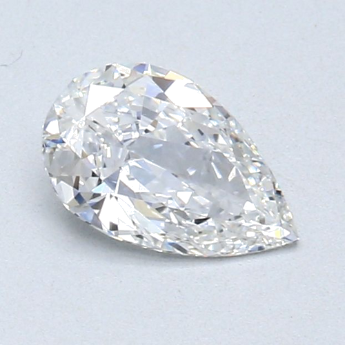 0.61 carat D-IF Natūralus Pear Deimantas (1)