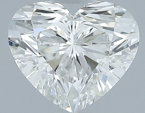0.91 carat H-VS1 Natūralus Heart Deimantas (1)