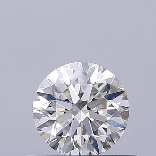 0.5 carat F-VVS2 Very Good cut Natūralus Round Deimantas (1)