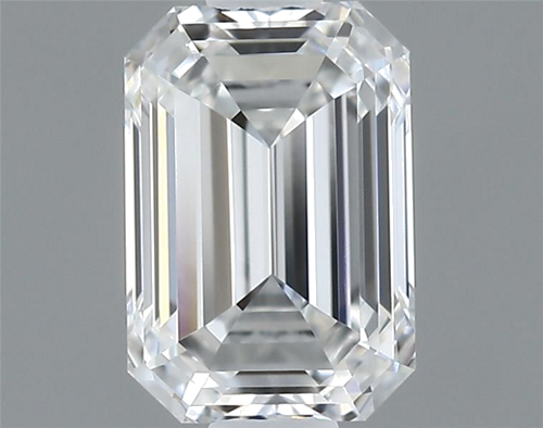 0.42 carat E-VS2 Natūralus Emerald Deimantas (1)