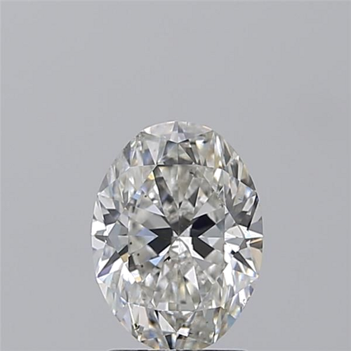 1.7 carat F-SI1 Natūralus Oval Deimantas (1)