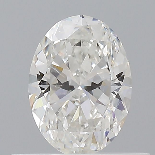 0.5 carat G-SI2 Natūralus Oval Deimantas (1)