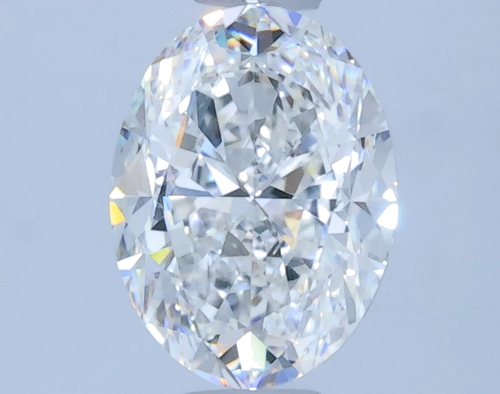 0.7 carat E-VVS2 Natūralus Oval Deimantas (1)