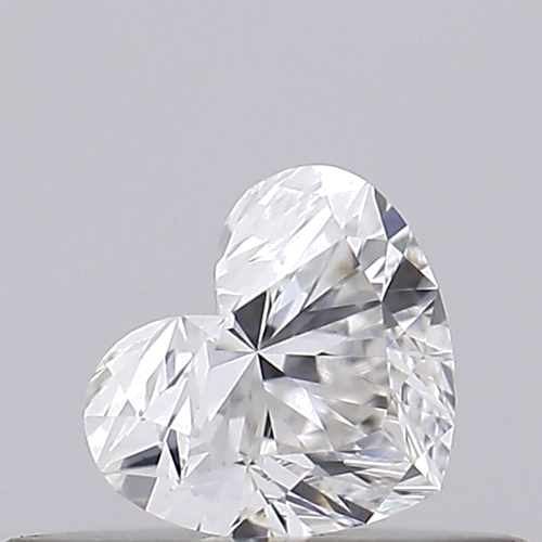 0.24 carat F-VVS1 Natūralus Heart Deimantas (1)