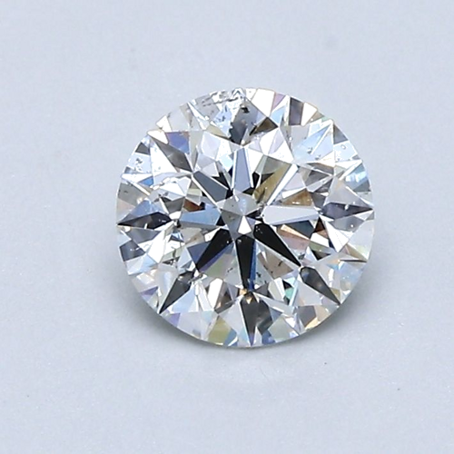 0.7 carat F-SI1 Excellent cut Natūralus Round Deimantas (1)