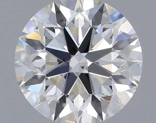 0.43 carat F-SI1 Excellent cut Natūralus Round Deimantas (1)
