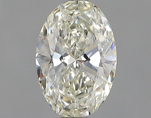 0.53 carat K-VS2 Natūralus Oval Deimantas (1)