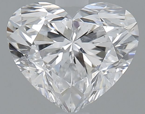 1.02 carat D-SI1 Natūralus Heart Deimantas (1)