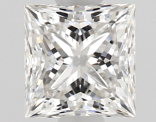 0.51 carat F-VS1 Natūralus Princess Deimantas (1)