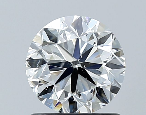 1.0 carat G-SI1 Very Good cut Natūralus Round Deimantas (1)
