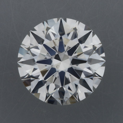 0.62 carat G-SI2 Excellent cut Natūralus Round Deimantas (1)