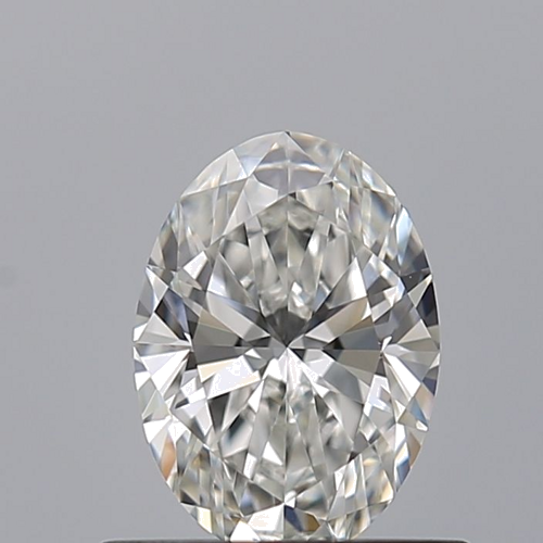 0.5 carat F-IF Natūralus Oval Deimantas (1)