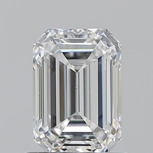 1.01 carat F-VS2 Natūralus Emerald Deimantas (1)