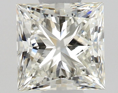 0.54 carat I-VVS2 Natūralus Princess Deimantas (1)