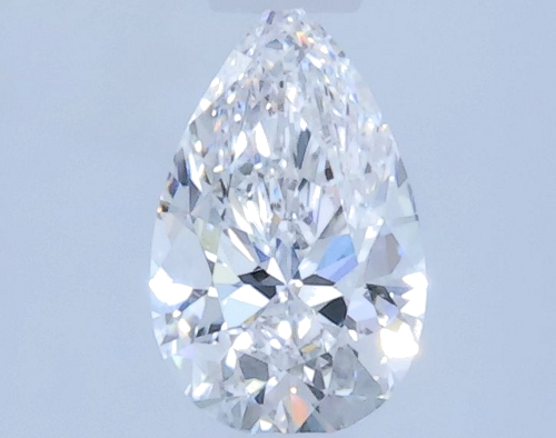 0.4 carat D-VS1 Natūralus Pear Deimantas (1)