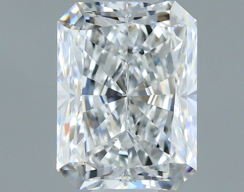 0.5 carat E-VVS2 Natūralus Radiant Deimantas (1)