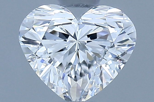 0.55 carat D-VS1 Natūralus Heart Deimantas (1)