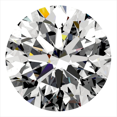 0.3 carat D-SI1 Very Good cut Natūralus Round Deimantas (1)