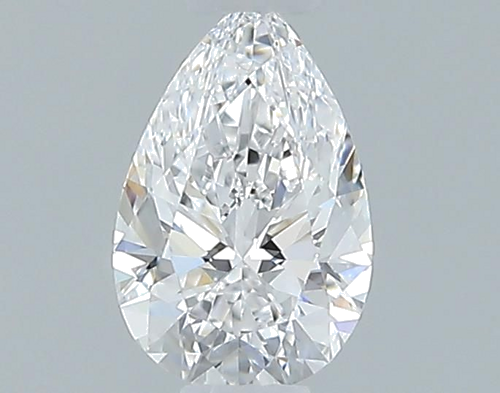0.32 carat D-VS1 Natūralus Pear Deimantas (1)