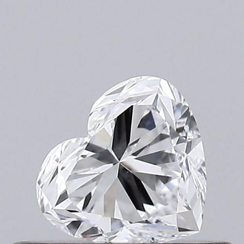 0.3 carat D-VVS2 Natūralus Heart Deimantas (1)
